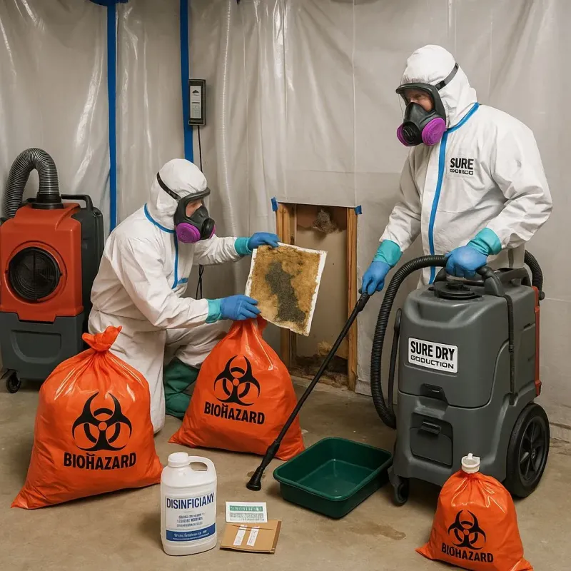 Contaminated Water Handling Protocols process in Rancho Cordova, CA