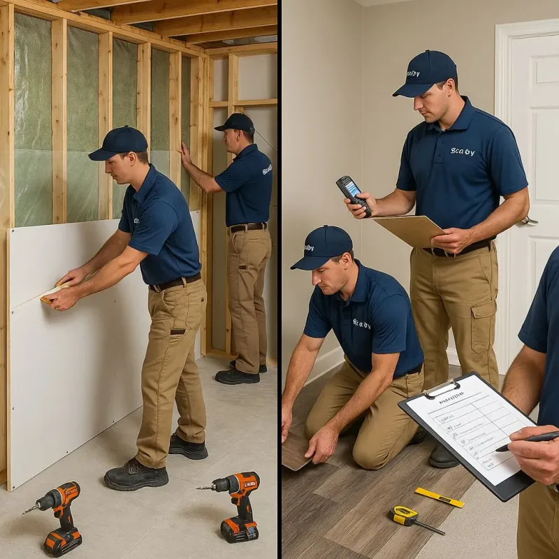 Repairs and Reconstruction process in Rancho Cordova, CA